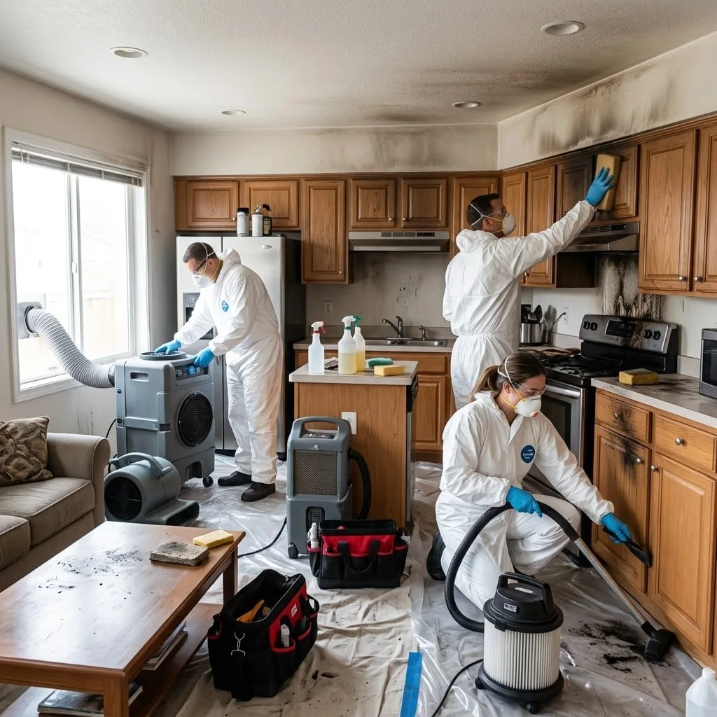 Fire Damage Restoration Langley in Langley